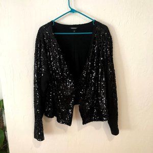 Torrid Sequined Jacket Size 2
